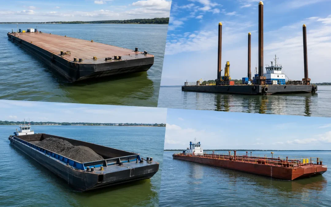 Types of Barges: Deck Barges, Spud Barges, Hopper Barges & More