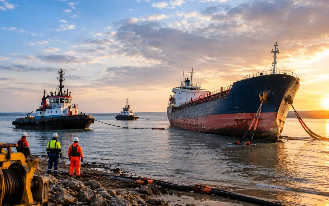 Grounded Vessel Recovery: How Marine Salvage Works
