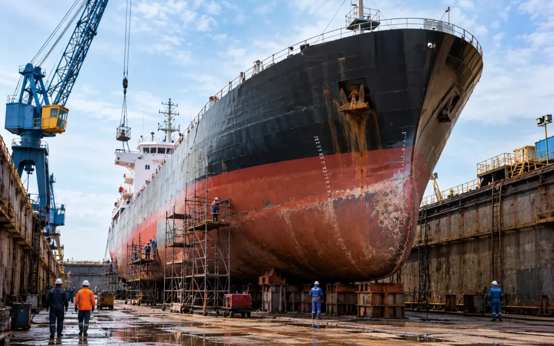 What Happens During a Vessel Drydock? Step-by-Step Guide for Operators